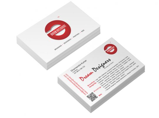 Business Cards – Metallic Textured Paper – Digital Printing