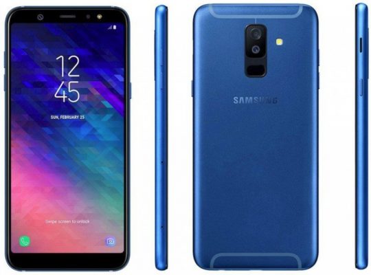 Samsung Galaxy A6+ (Blue, 64 GB)