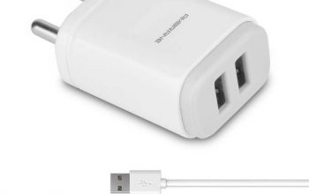 Ambrane AWC-22 2.1A Dual Port Fast Charger with Charger