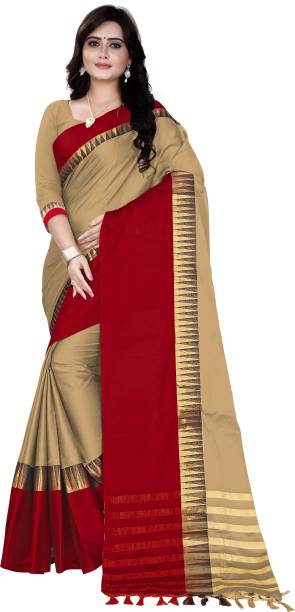 Striped Fashion Tussar Silk Saree