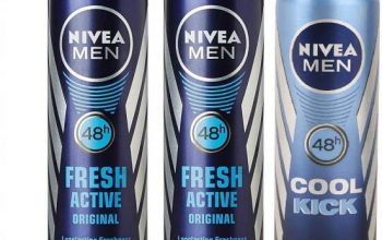 Nivea Men Fresh Active & Cool Kick Deodorant Combo