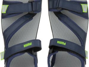Puma Men Peacoat-Limepunch-Quarry-Black Sports Sandals