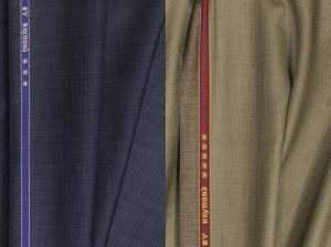 Raymond Cotton Polyester Blend Self Design Trouser Fabric