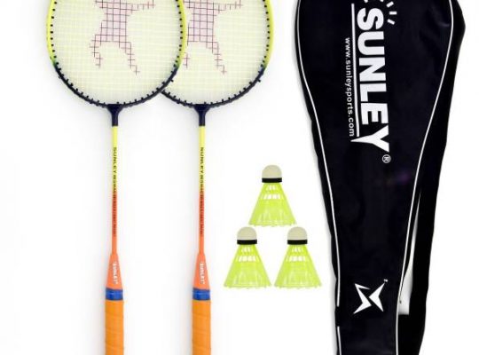 SUNLEY Swag Wide body Badminton Racquet Set Of 2 Pieces