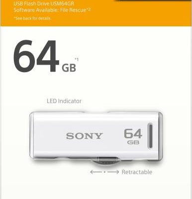 Sony USM64GR/W3 64 GB Pen Drive
