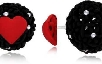 Spargz Lovely Cute Heart Hollow Out Ball Round AD Stone