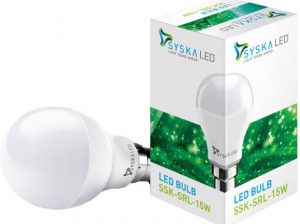 Syska Led Lights 15 W Standard B22 LED Bulb