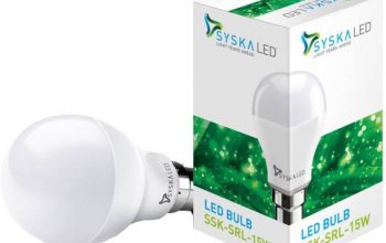Syska Led Lights 15 W Standard B22 LED Bulb