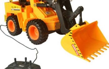 Wired Remote Control Battery Operated JCB Crane