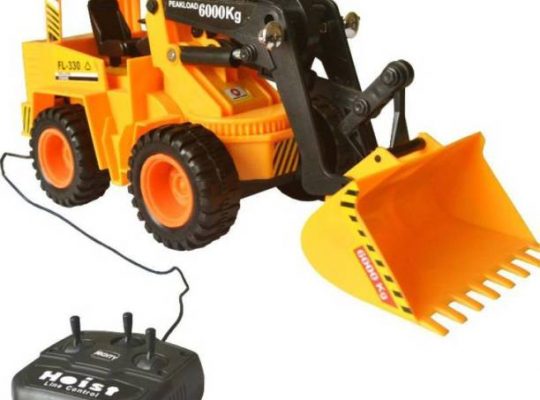 Wired Remote Control Battery Operated JCB Crane