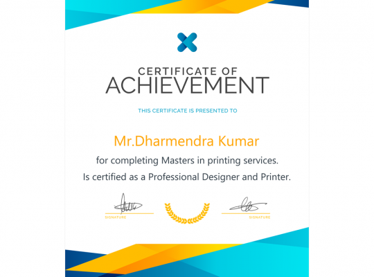Certificates – A4 Size Gloss Paper