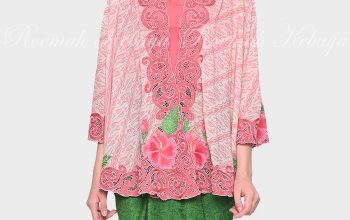 Batwing Kebaya Batik Series – Pink