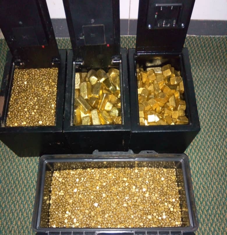 Coltan,Raw gold,Cobalt chips and Copper cathodes