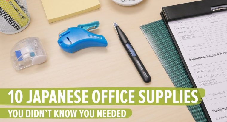 Top 10 Brilliant Japanese Office Supplies