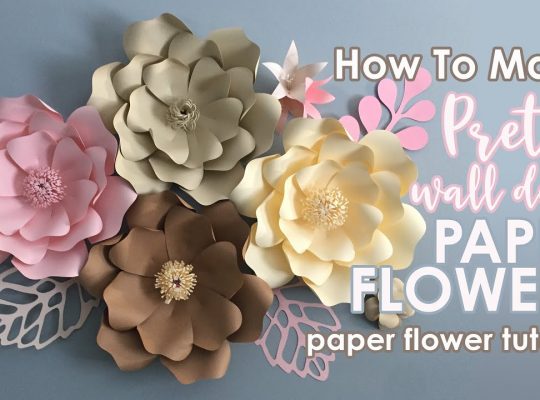 Learn How to Make Paper Flowers Easily