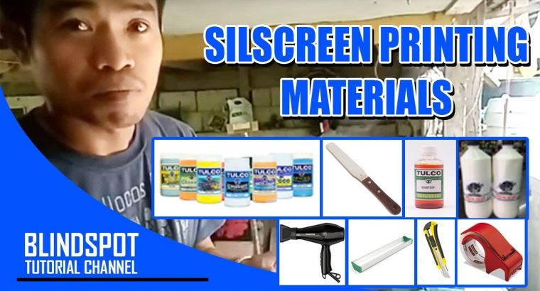 Silk Screen Printing Products Tutorial